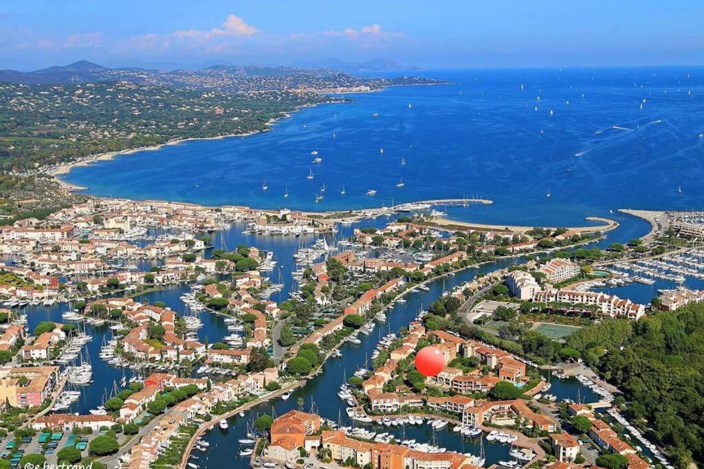 2 Bedrooms, 15 Min Walk To Beach, Ac, Pool & Fiber Internet In A Quiet, Private Gated Domain 5Kms To St Tropez Cogolin Dış mekan fotoğraf